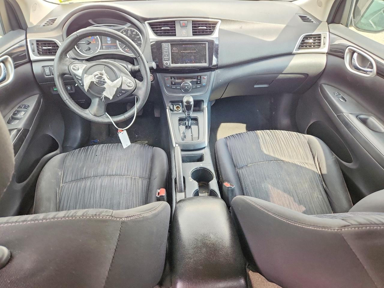 2019 Nissan Sentra Sv White vin: 3N1AB7APXKY239604