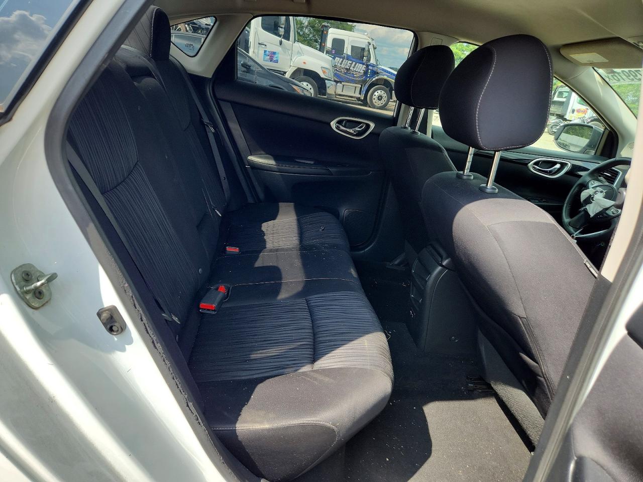 2019 Nissan Sentra Sv White vin: 3N1AB7APXKY239604