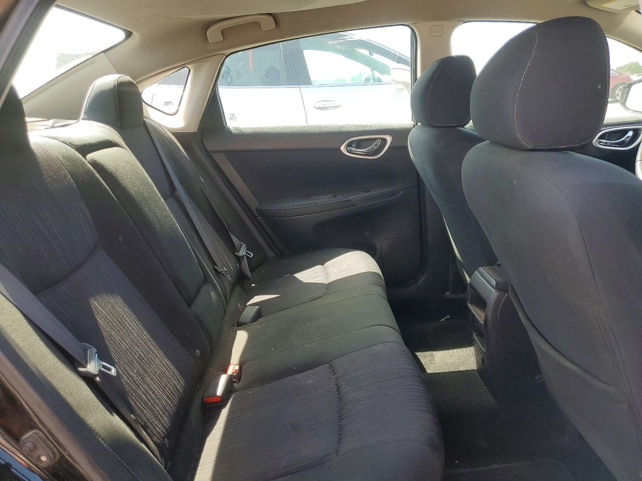 2019 Nissan Sentra Sv Black vin: 3N1AB7APXKY284154
