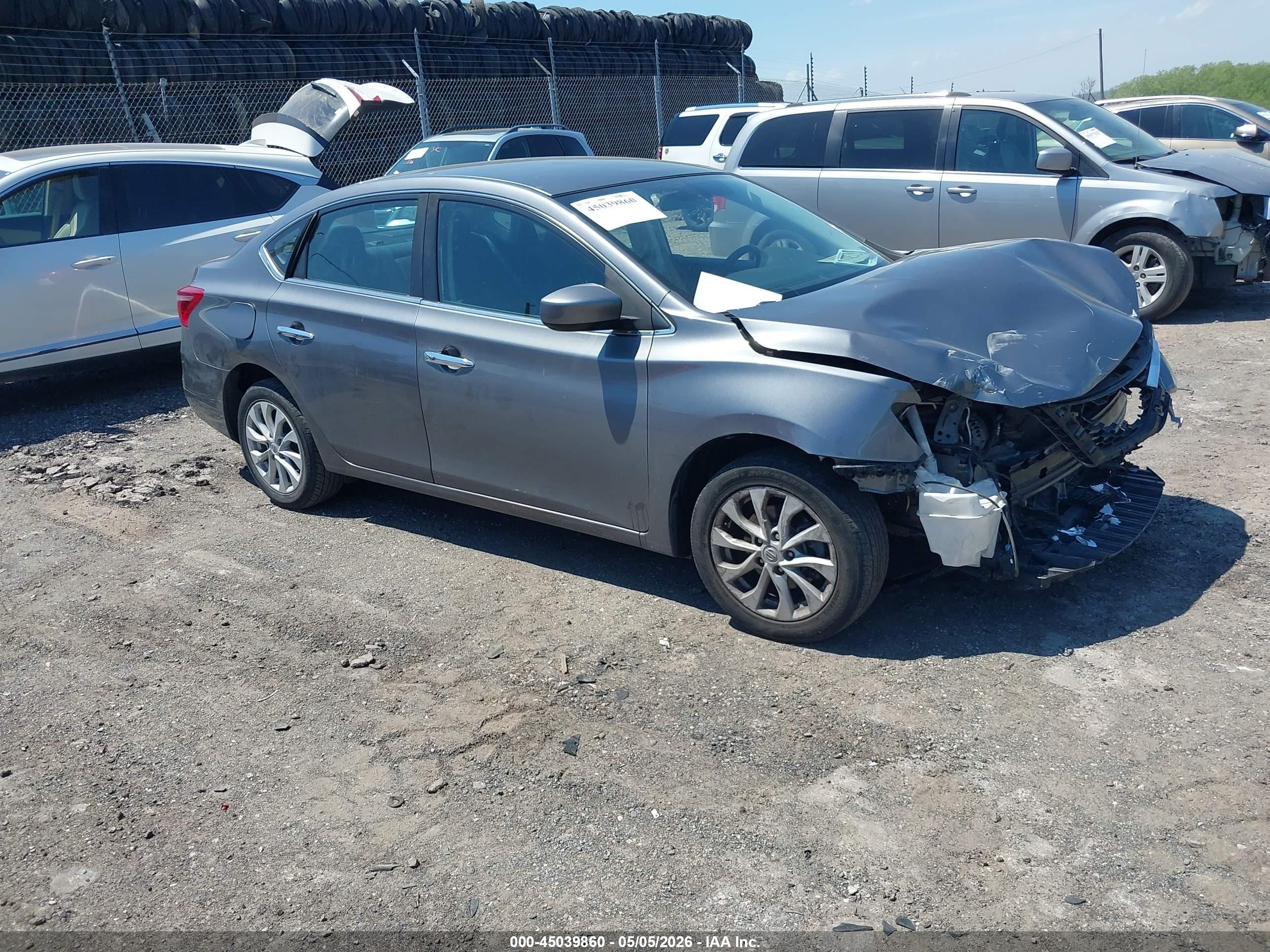 2019 Nissan Sentra Sv Красный vin: 3N1AB7APXKY310610