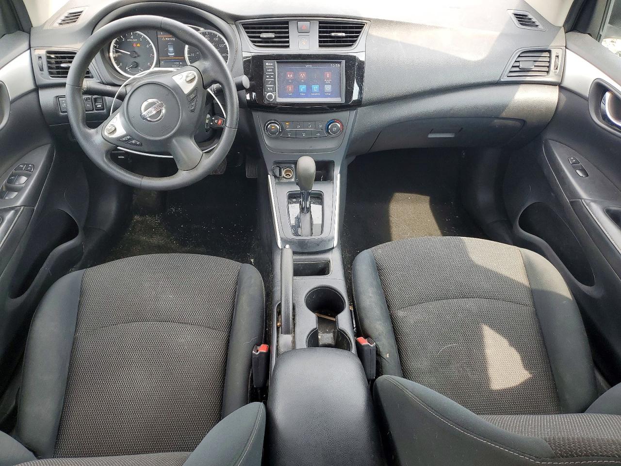 2019 Nissan Sentra S White vin: 3N1AB7APXKY448597