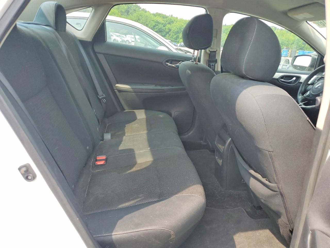 2019 Nissan Sentra S White vin: 3N1AB7APXKY448597
