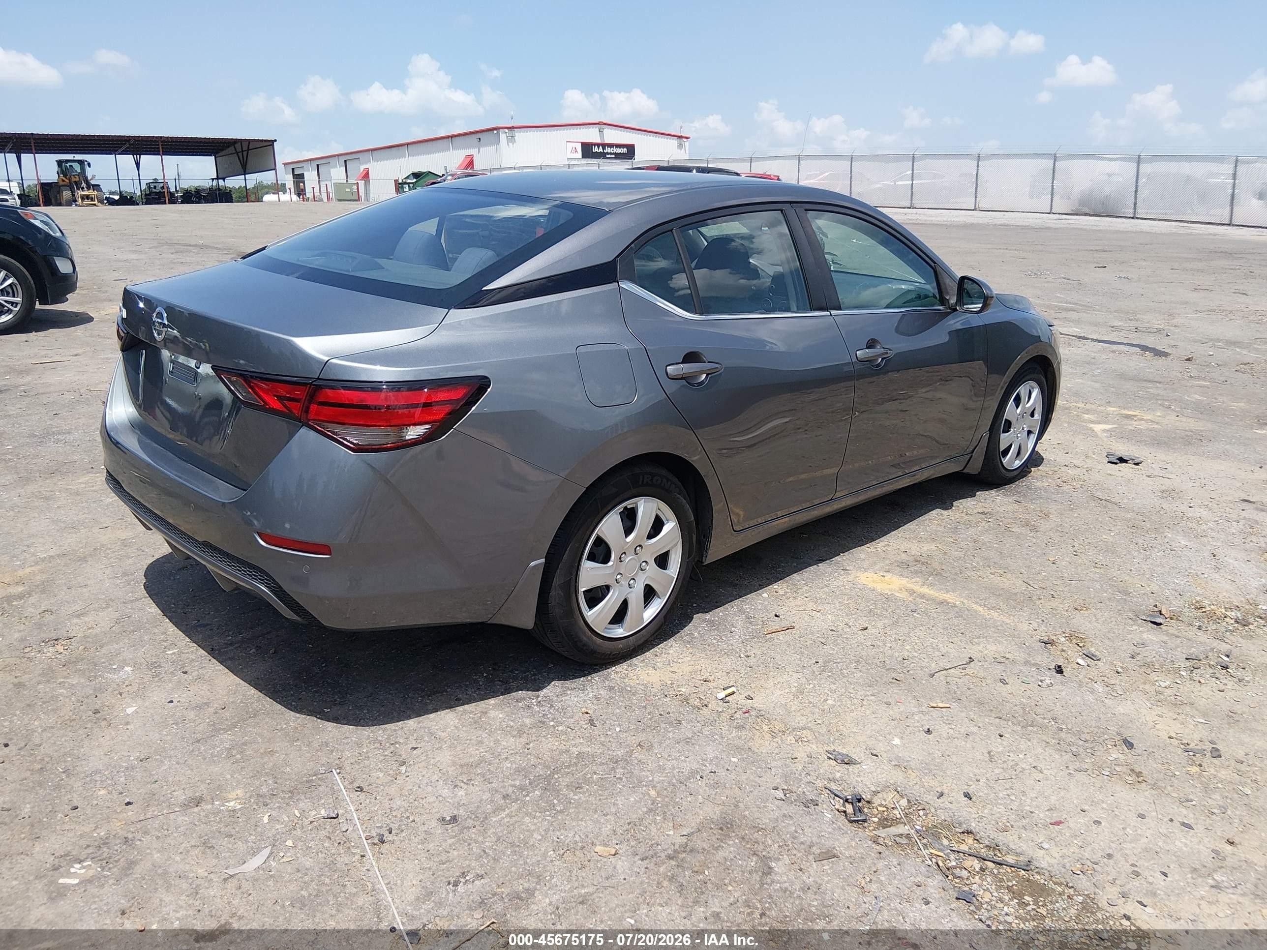 2021 Nissan Sentra S Xtronic Cvt Gray vin: 3N1AB8BV0MY304109