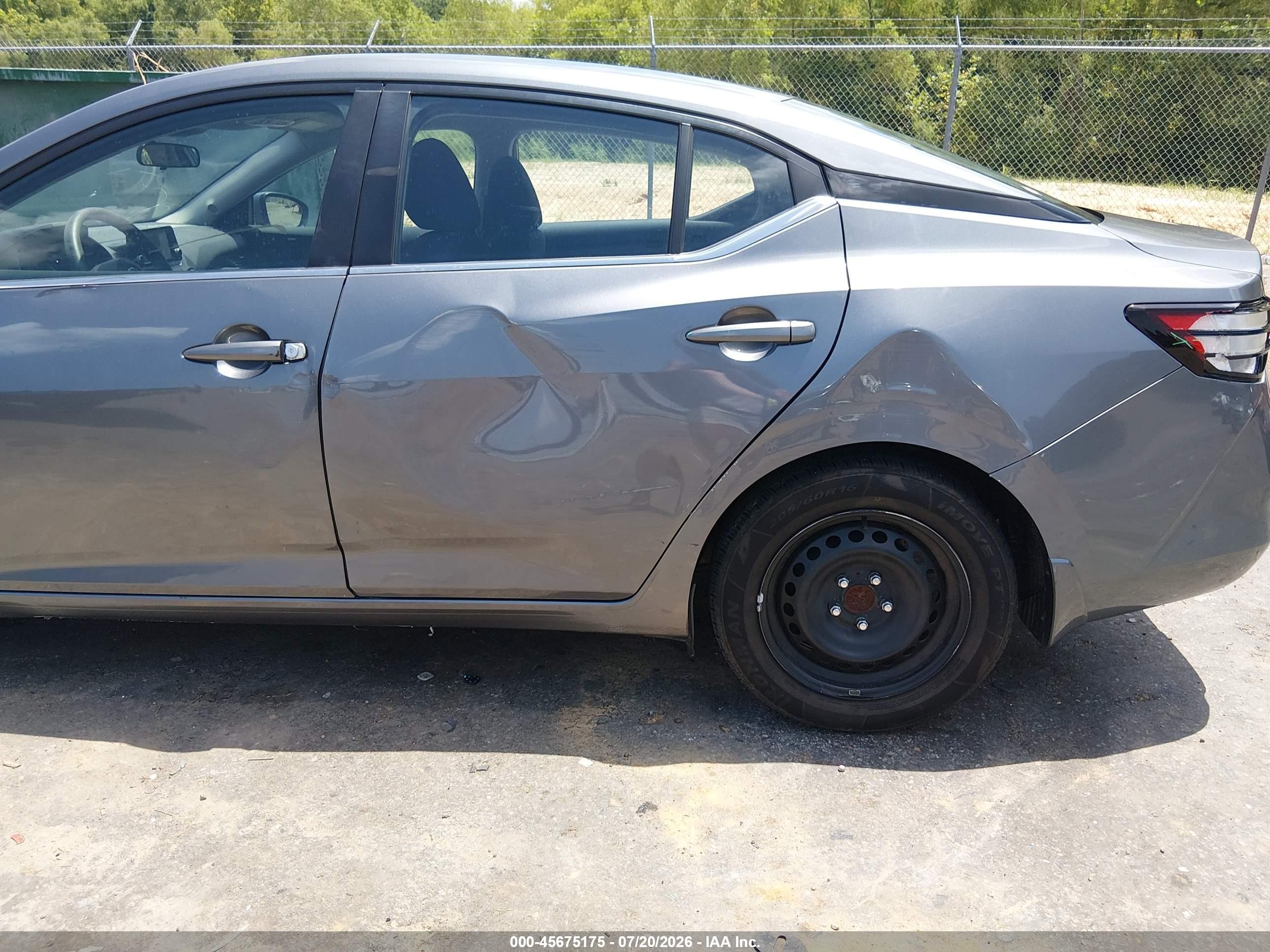2021 Nissan Sentra S Xtronic Cvt Gray vin: 3N1AB8BV0MY304109