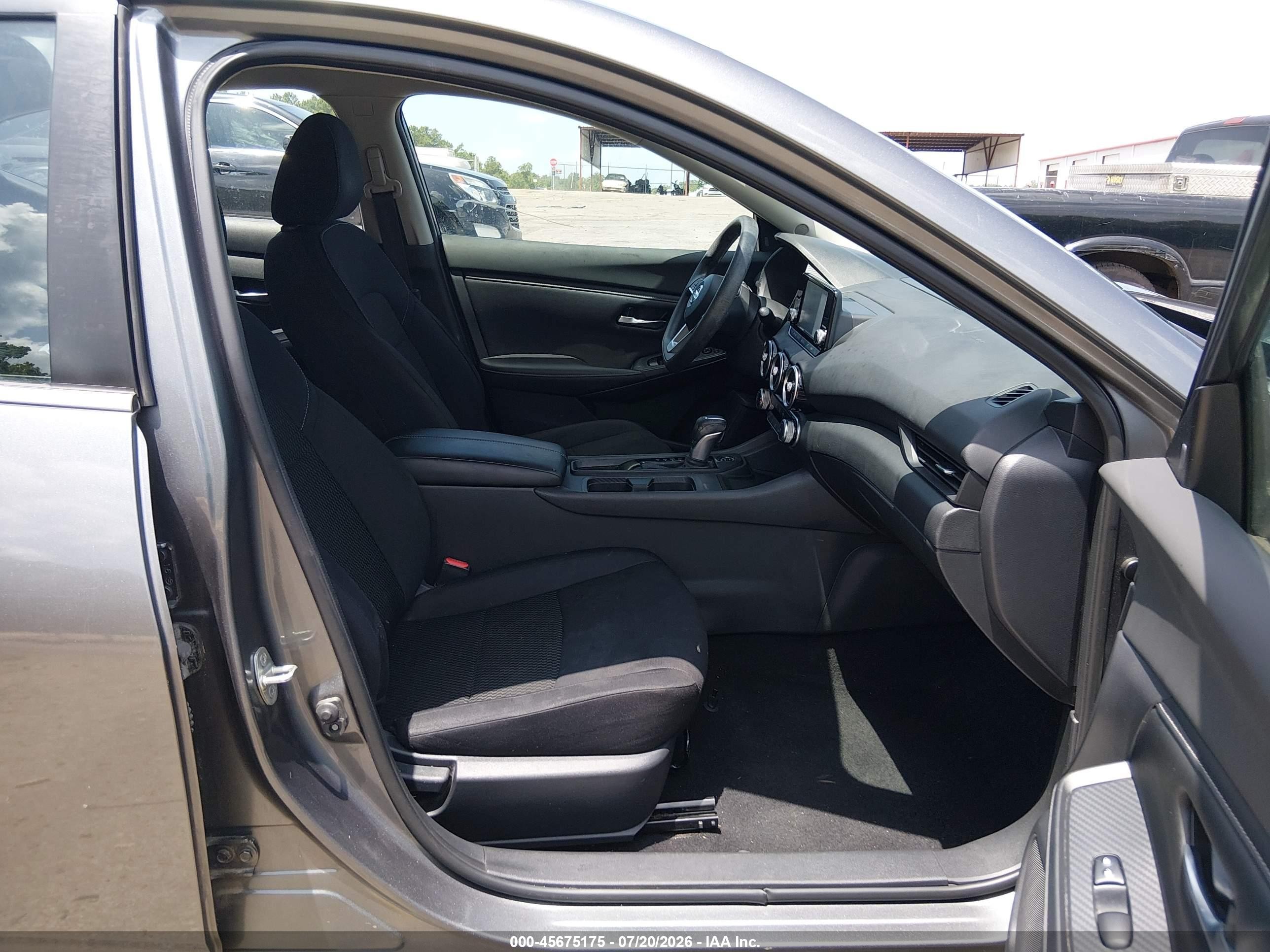 2021 Nissan Sentra S Xtronic Cvt Gray vin: 3N1AB8BV0MY304109