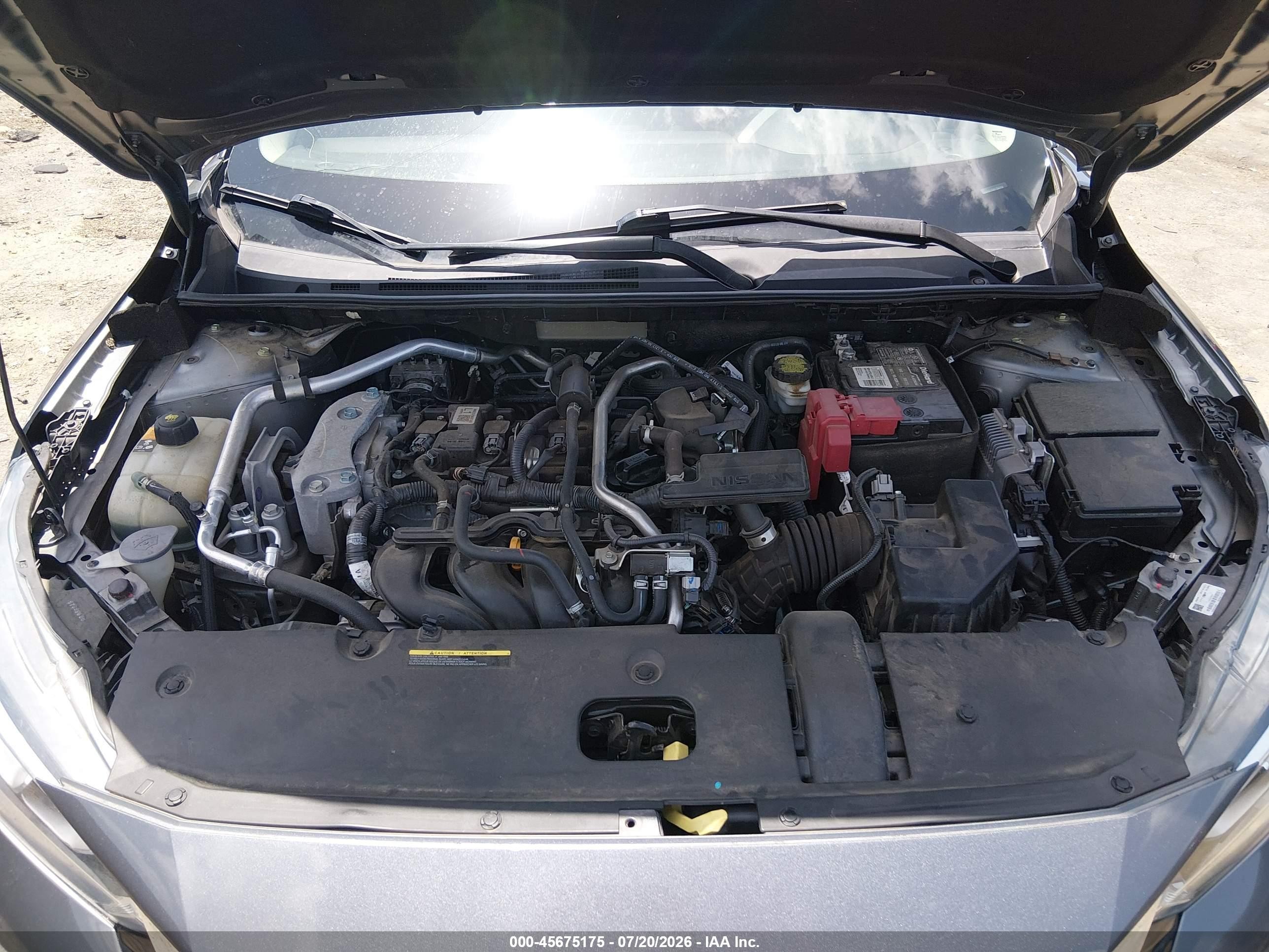 2021 Nissan Sentra S Xtronic Cvt Gray vin: 3N1AB8BV0MY304109
