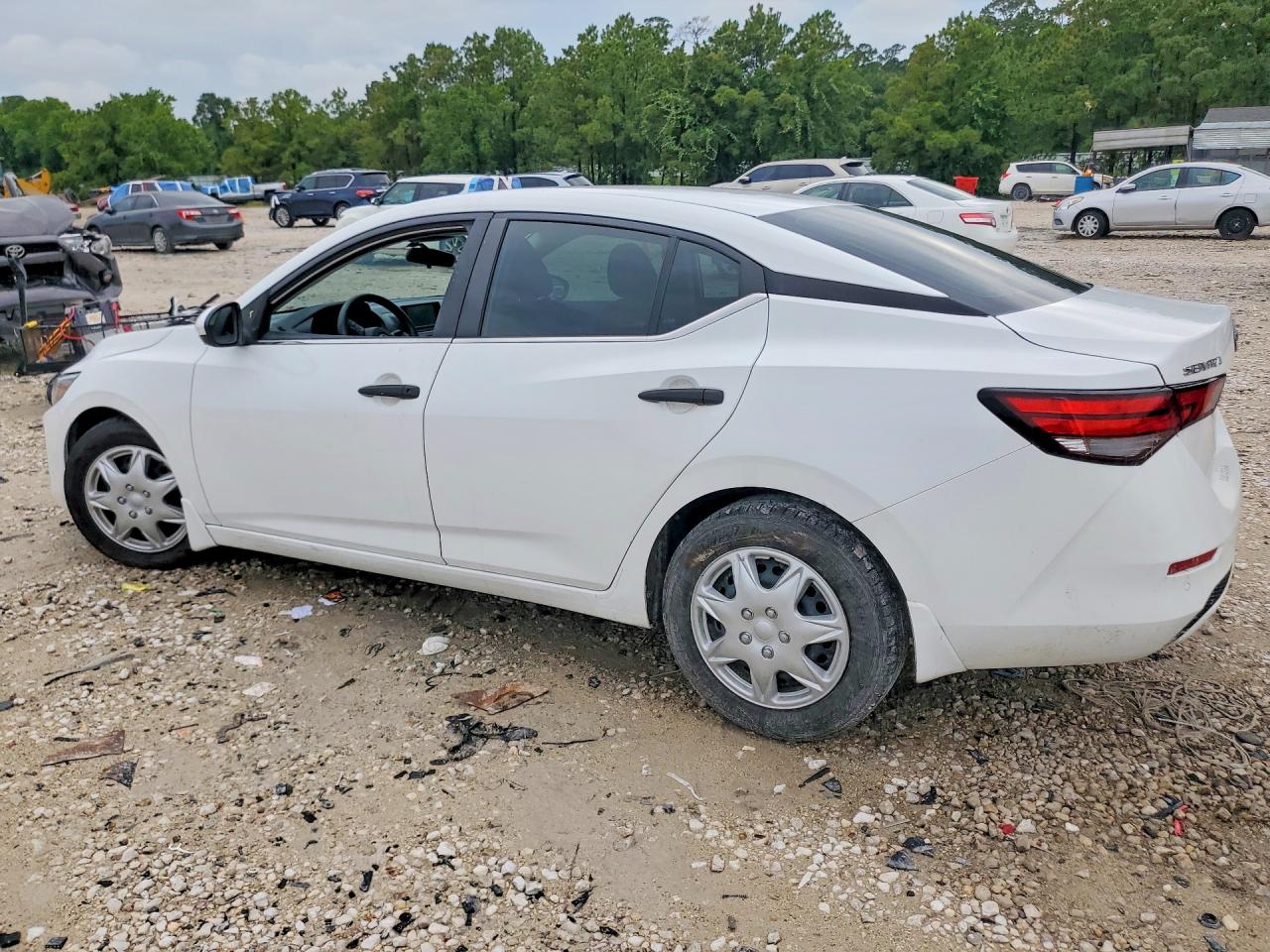 2024 Nissan Sentra S Белый vin: 3N1AB8BV0RY205667