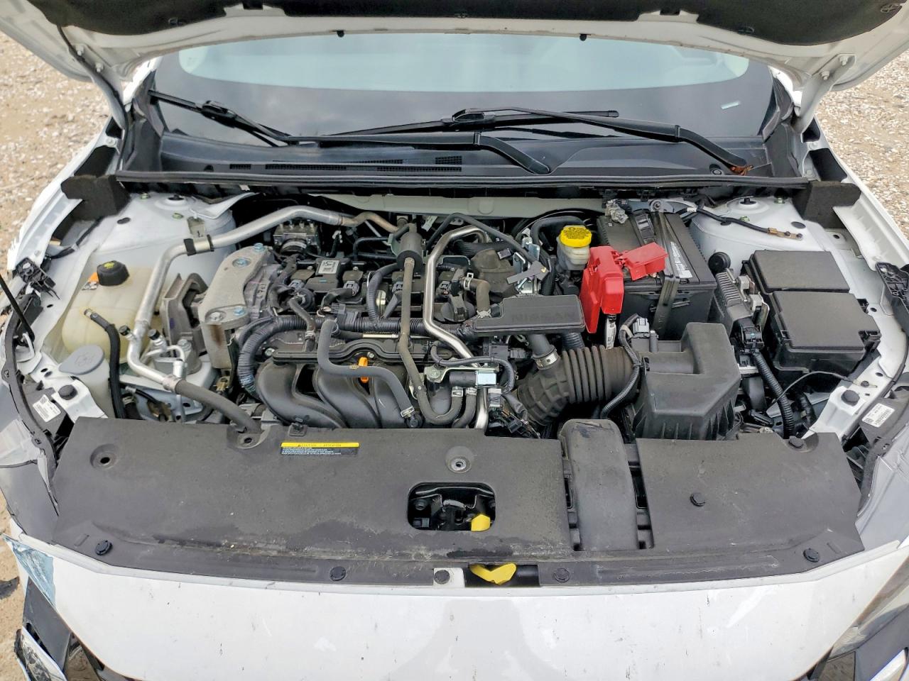 2024 Nissan Sentra S Белый vin: 3N1AB8BV0RY205667