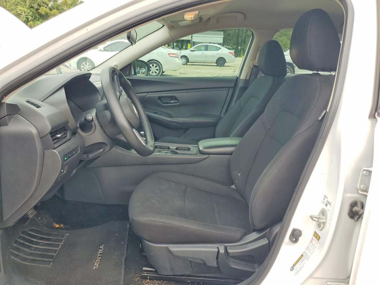 2024 Nissan Sentra S Белый vin: 3N1AB8BV0RY205667