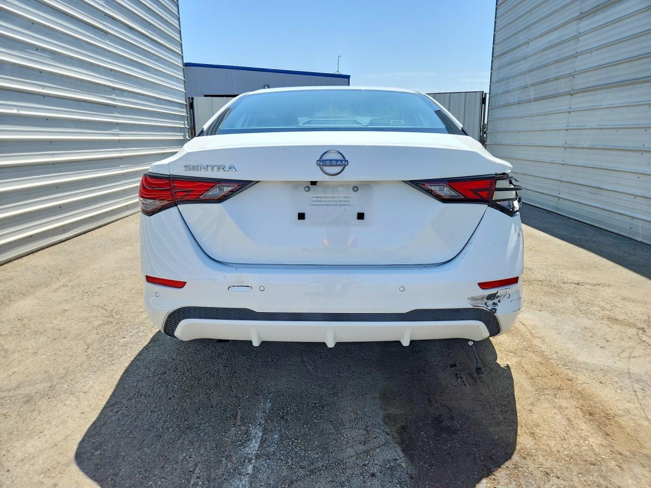 2025 Nissan Sentra S White vin: 3N1AB8BV0SY276518