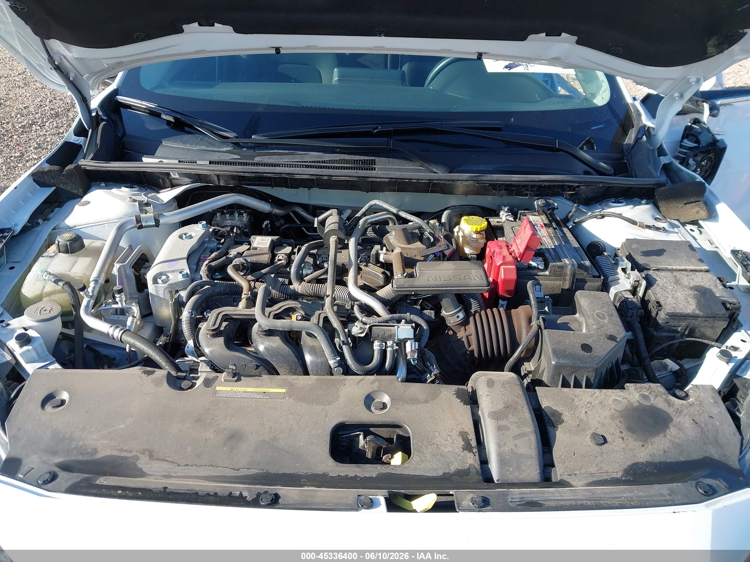 2025 Nissan Sentra S White vin: 3N1AB8BV0SY383309