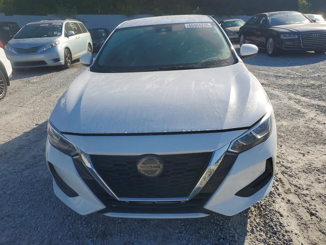 2020 Nissan Sentra S Белый vin: 3N1AB8BV1LY243237