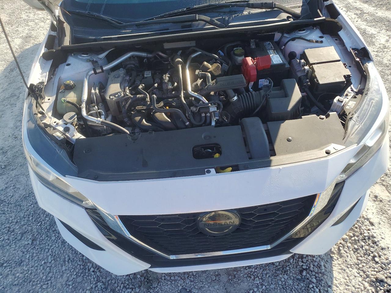 2020 Nissan Sentra S Белый vin: 3N1AB8BV1LY243237