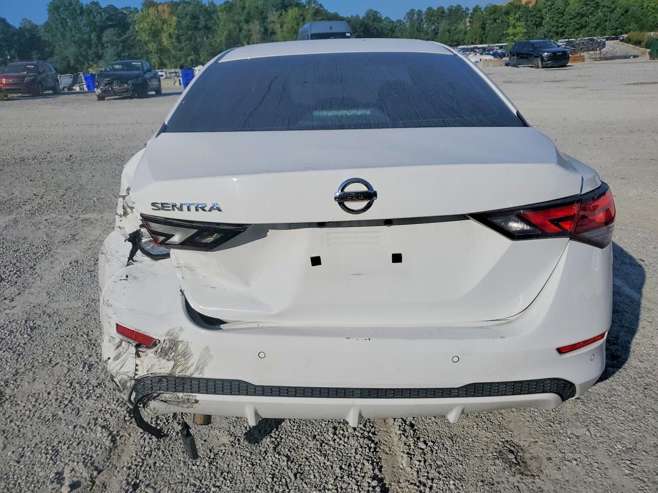 2020 Nissan Sentra S Белый vin: 3N1AB8BV1LY243237