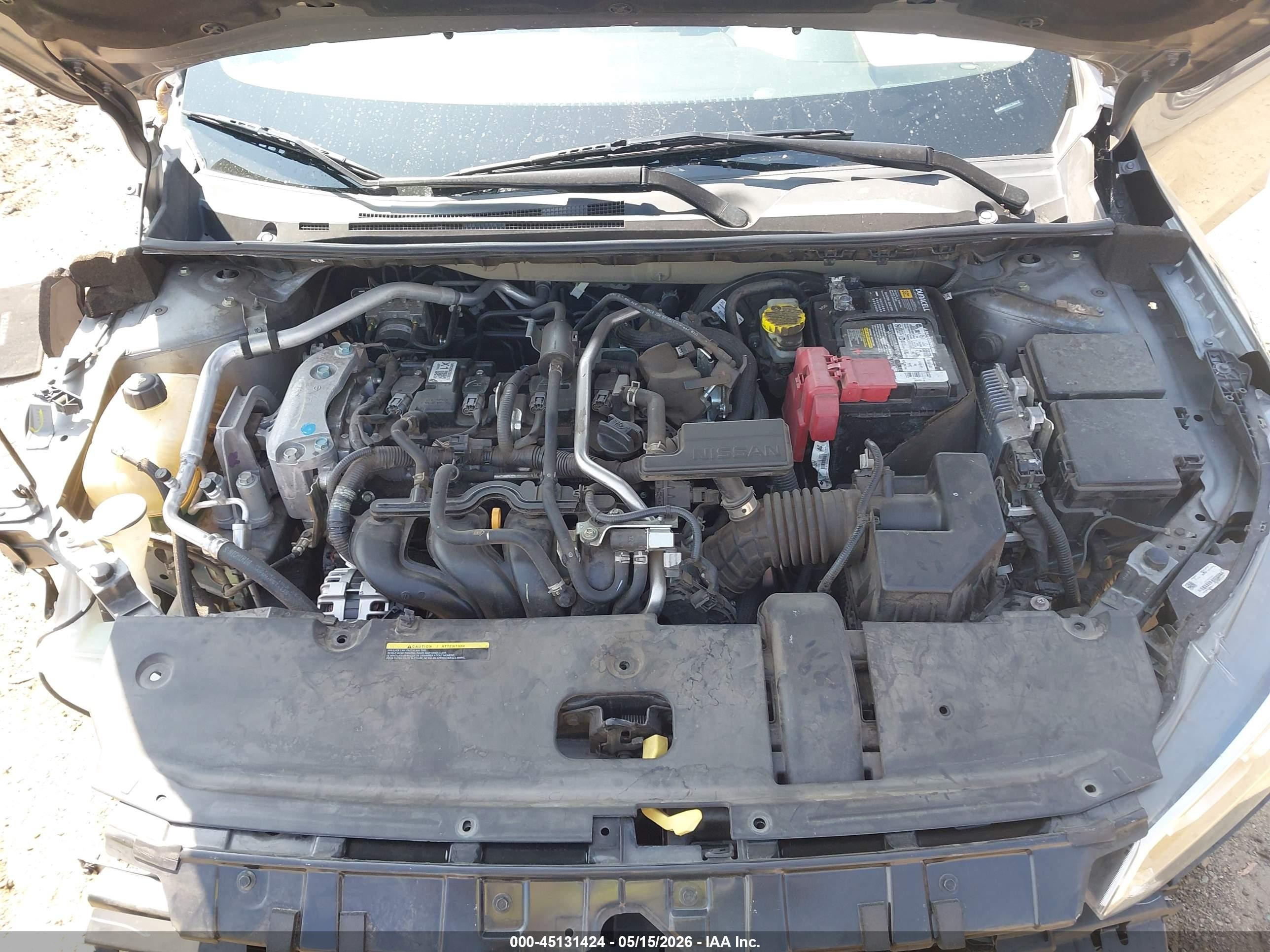 2022 Nissan Sentra S Xtronic Cvt Gray vin: 3N1AB8BV2NY254315
