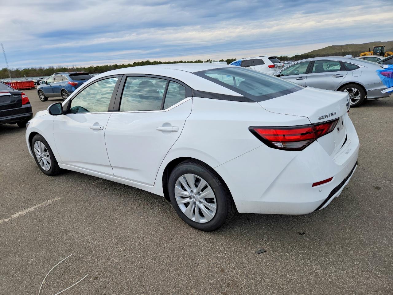 2023 Nissan Sentra S White vin: 3N1AB8BV2PY296888