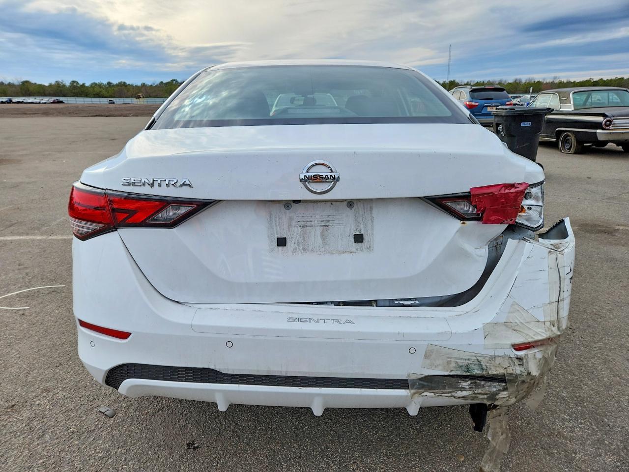 2023 Nissan Sentra S White vin: 3N1AB8BV2PY296888