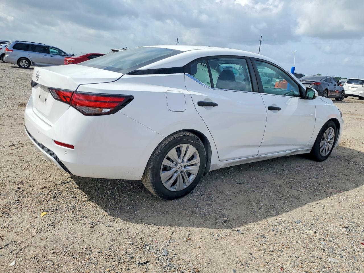 2024 Nissan Sentra S White vin: 3N1AB8BV2RY290575