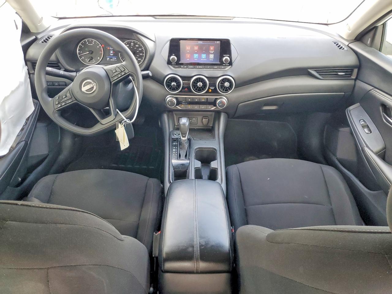 2024 Nissan Sentra S White vin: 3N1AB8BV2RY290575