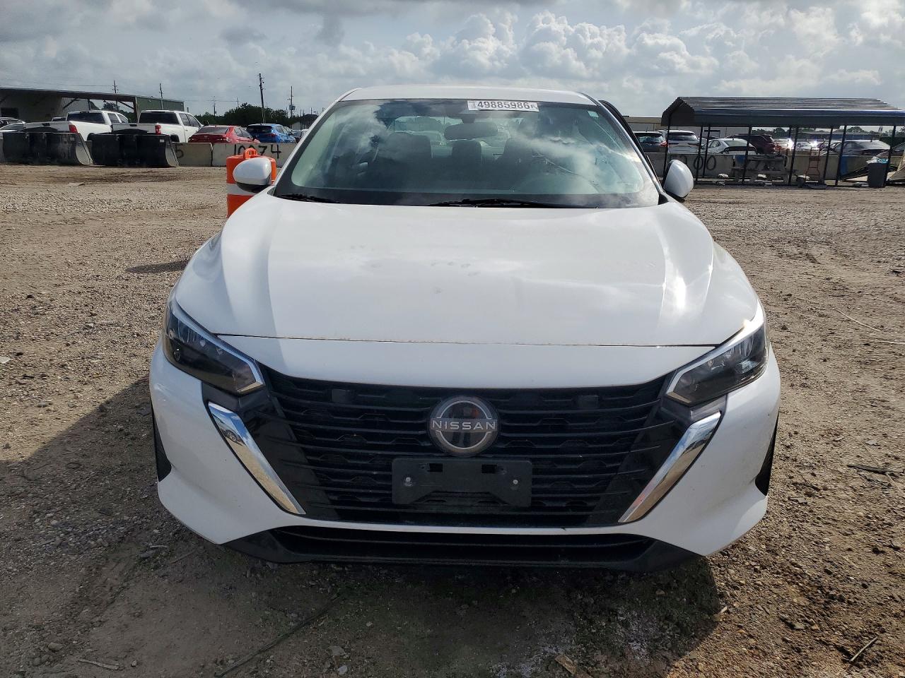 2024 Nissan Sentra S White vin: 3N1AB8BV2RY290575