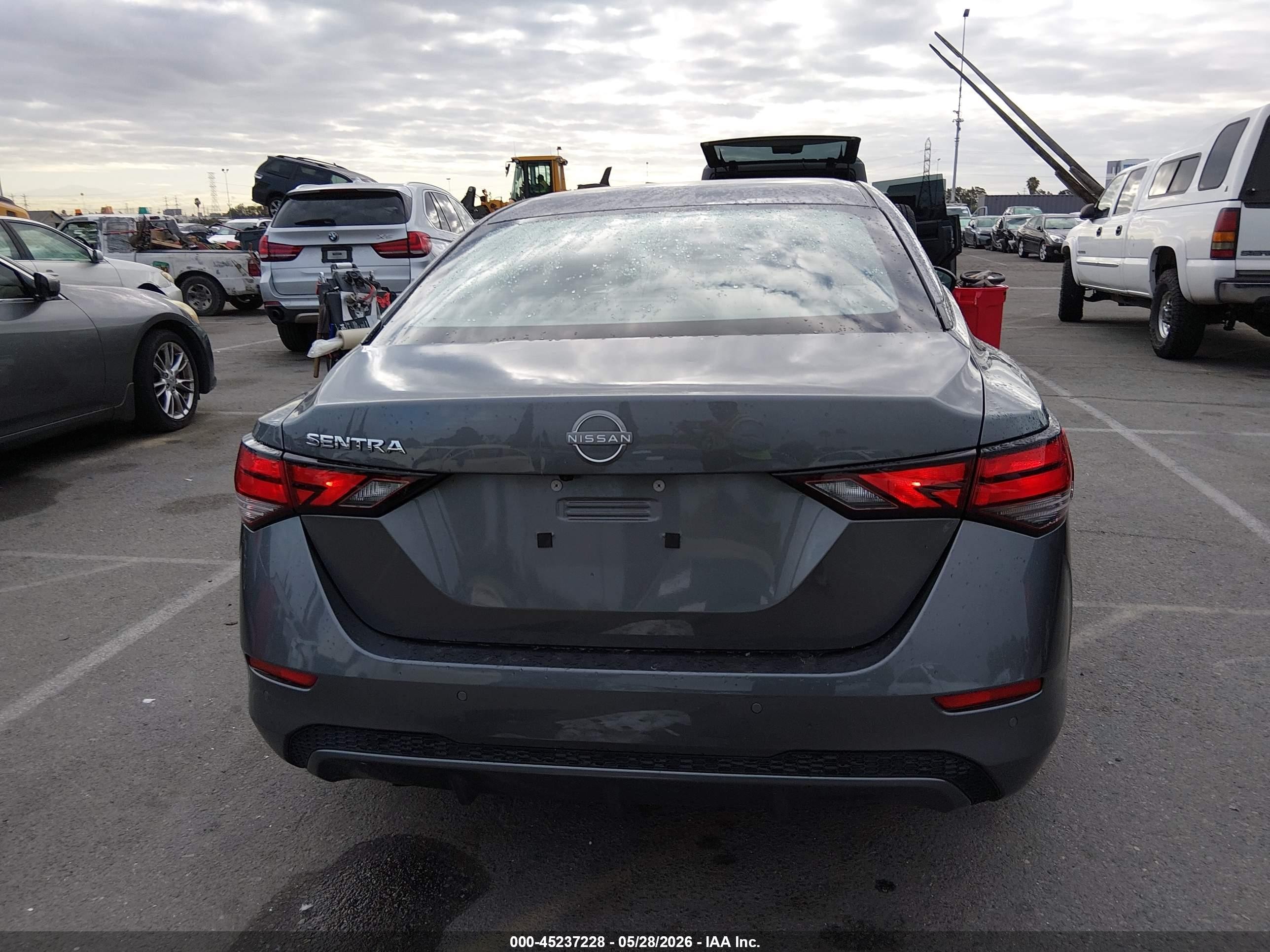 2025 Nissan Sentra S Gray vin: 3N1AB8BV2SY293420
