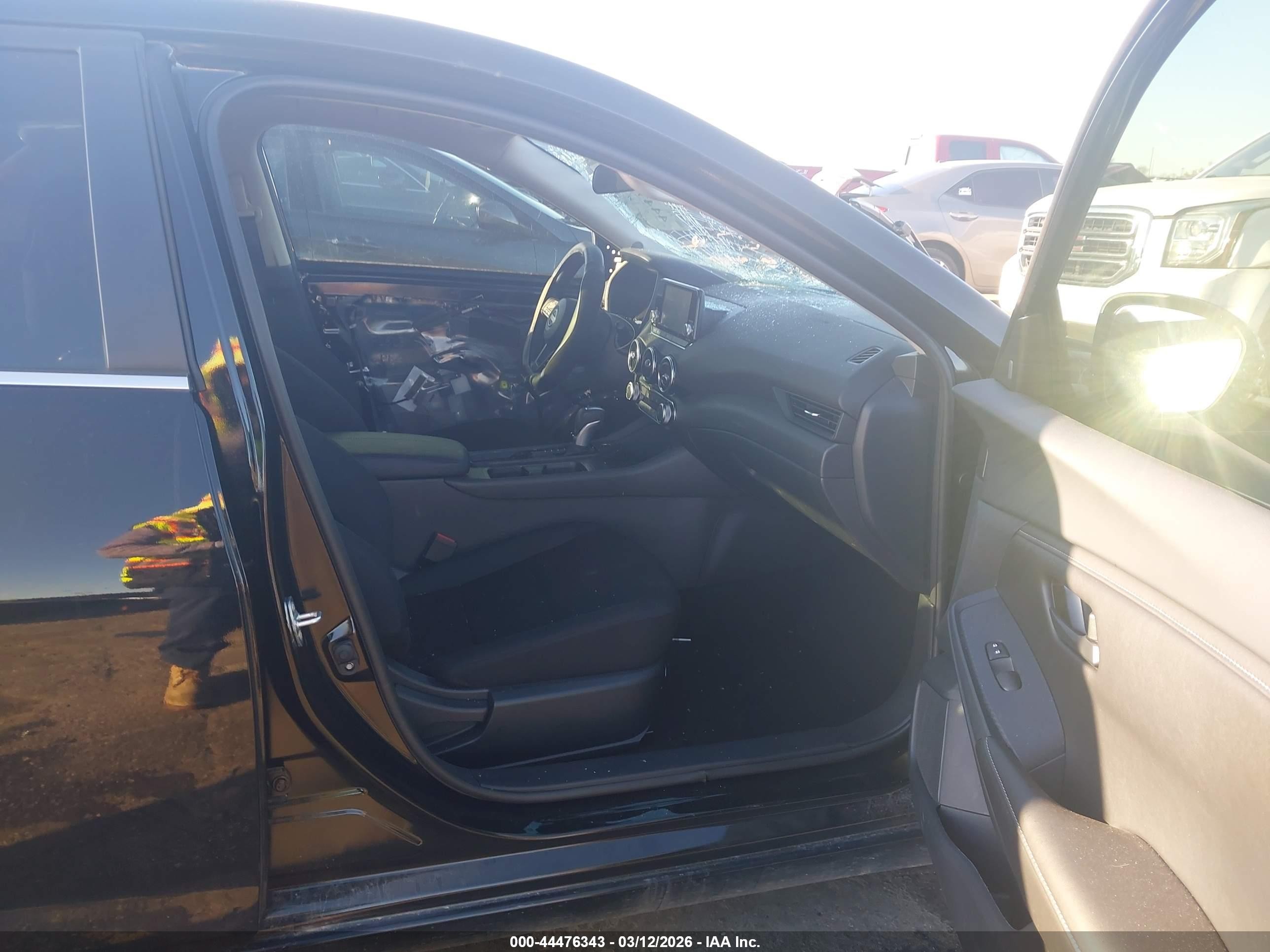 2025 Nissan Sentra S Black vin: 3N1AB8BV2SY406136