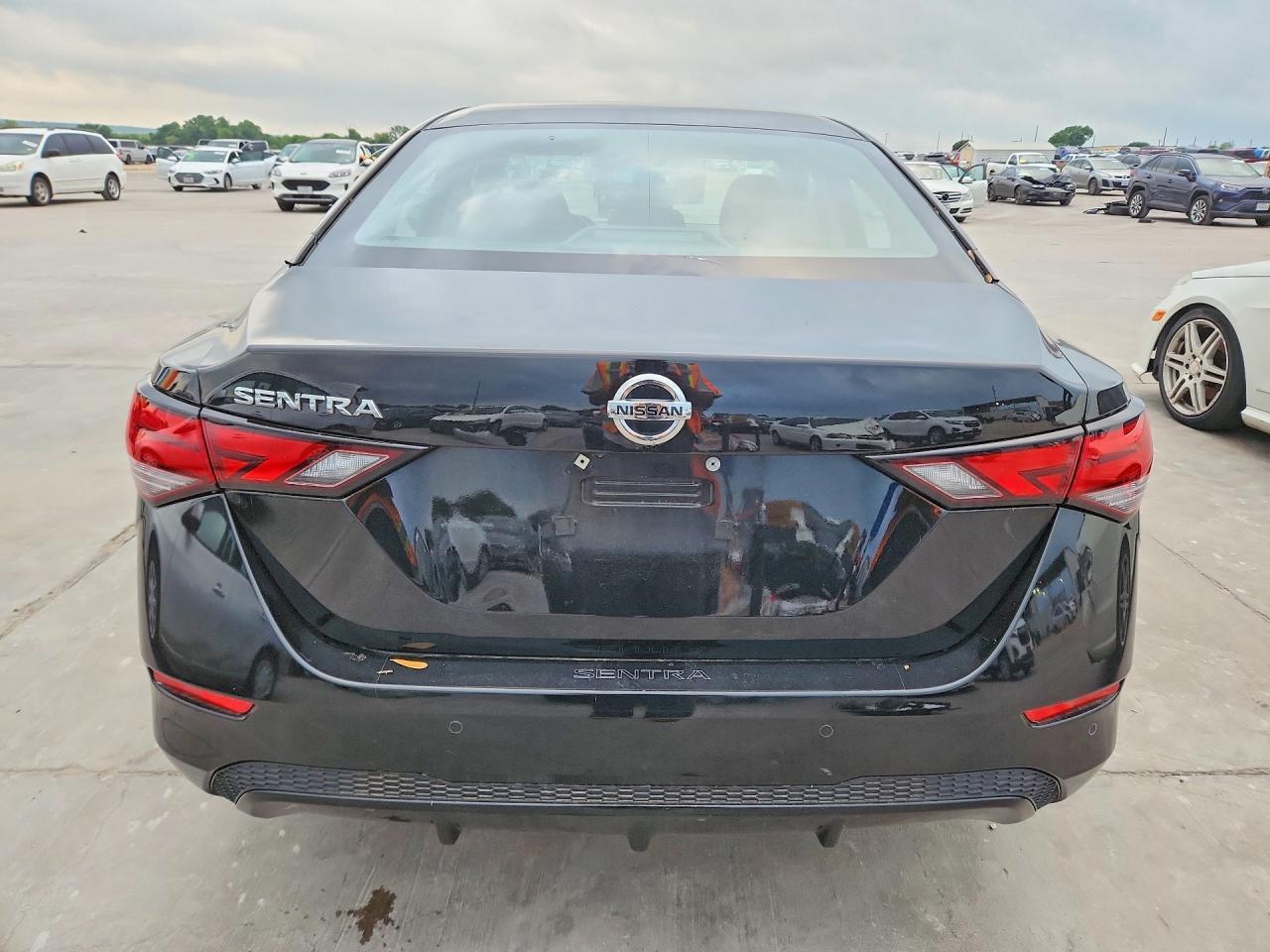 2023 Nissan Sentra S Black vin: 3N1AB8BV3PY288301