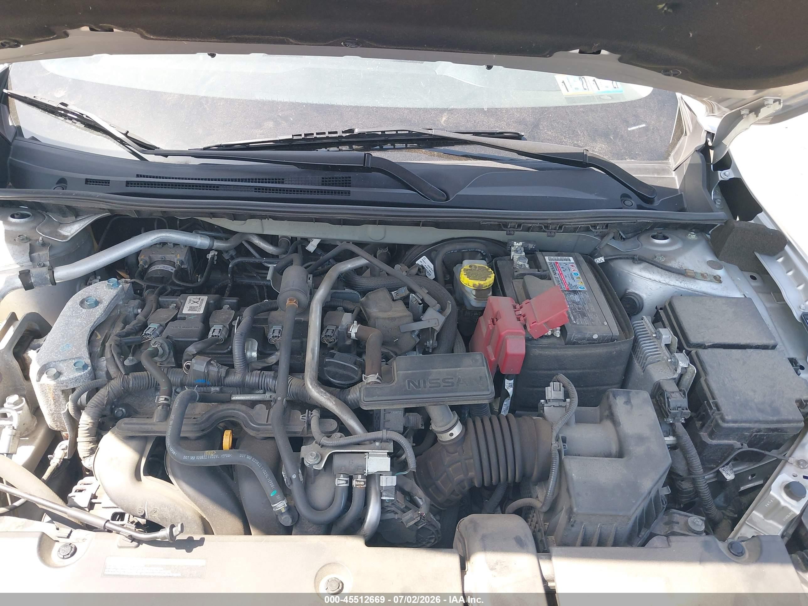 2023 Nissan Sentra S Xtronic Cvt Silver vin: 3N1AB8BV3PY301600