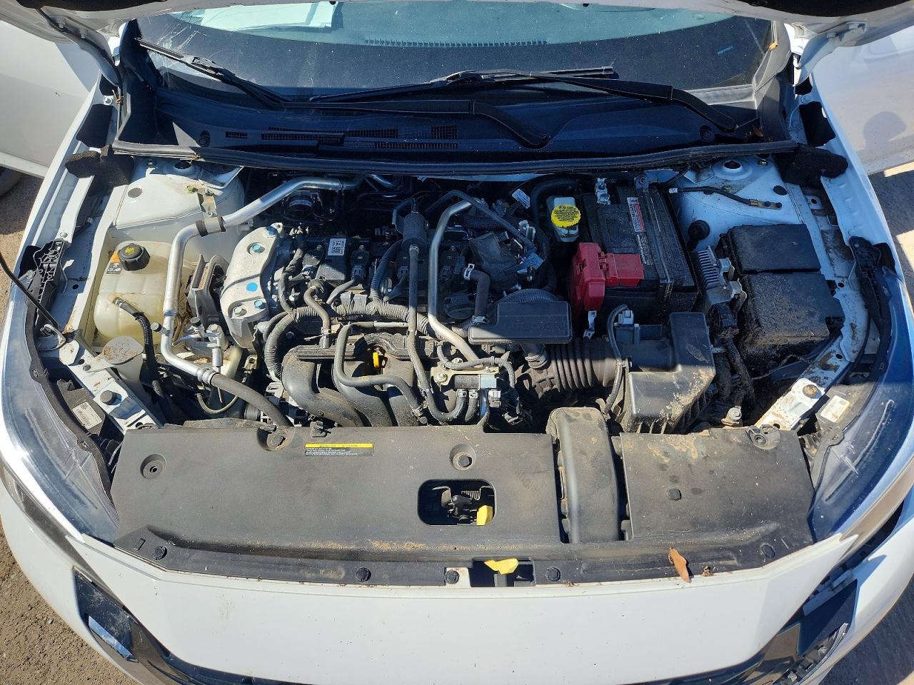 2024 Nissan Sentra S White vin: 3N1AB8BV3RY298118