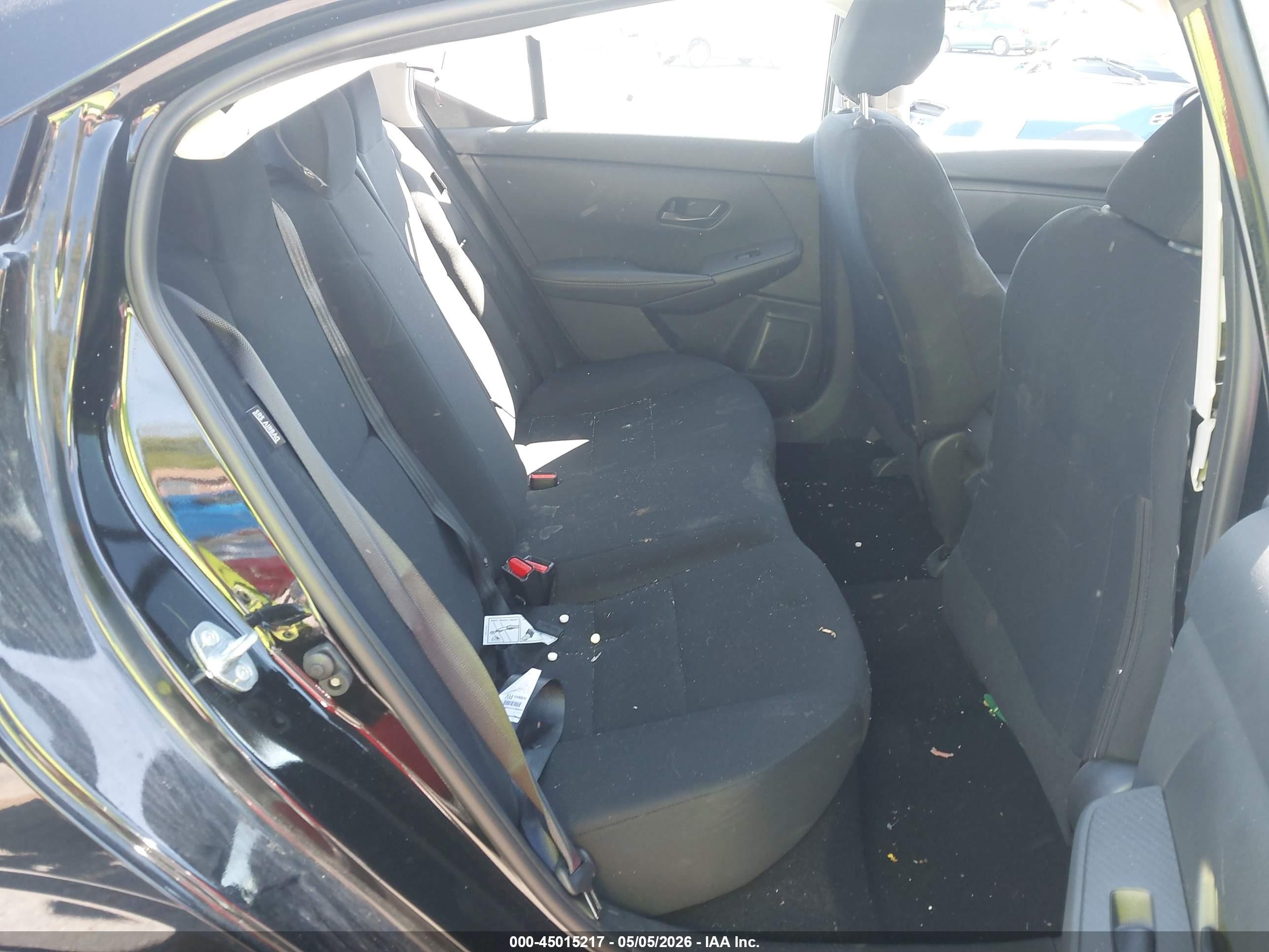 2025 Nissan Sentra S Черный vin: 3N1AB8BV3SY345380