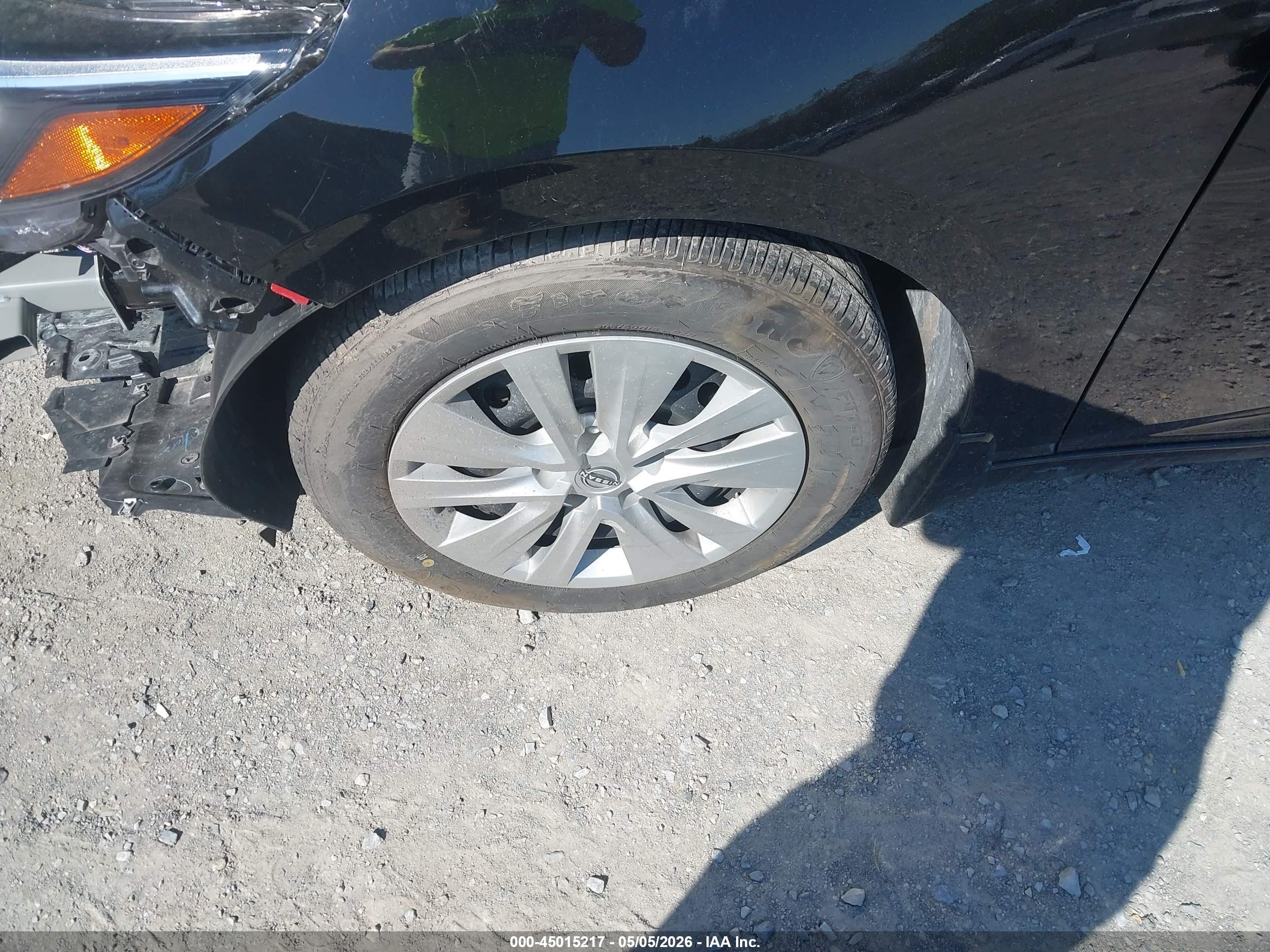 2025 Nissan Sentra S Черный vin: 3N1AB8BV3SY345380