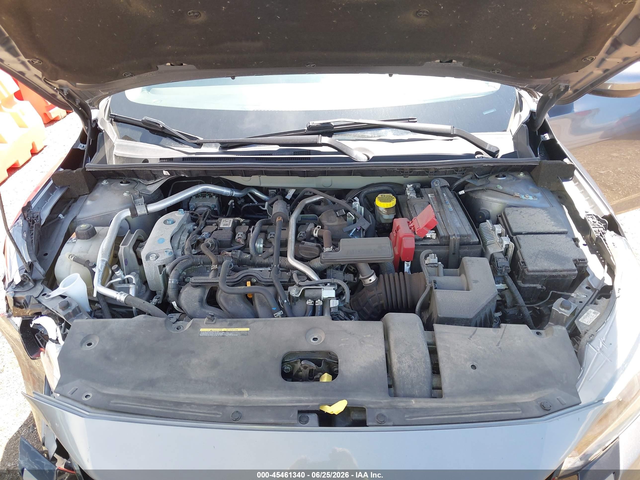 2024 Nissan Sentra S Xtronic Cvt Gray vin: 3N1AB8BV4RY203999