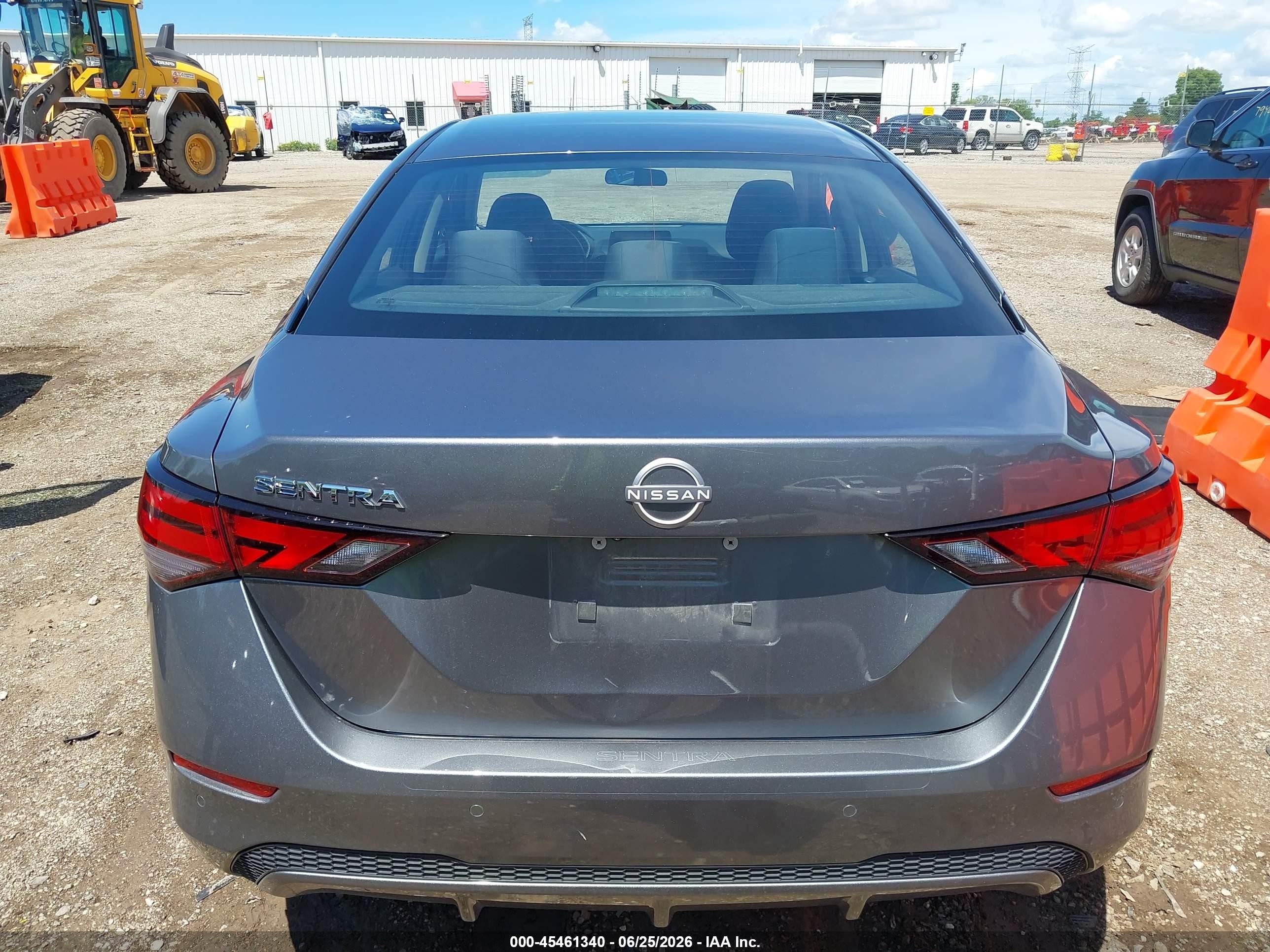2024 Nissan Sentra S Xtronic Cvt Gray vin: 3N1AB8BV4RY203999