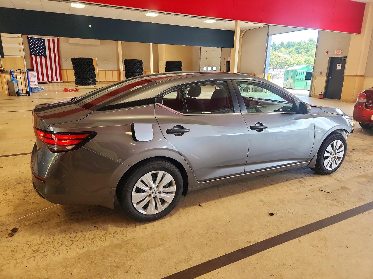 2024 Nissan Sentra S Gray vin: 3N1AB8BV4RY263720