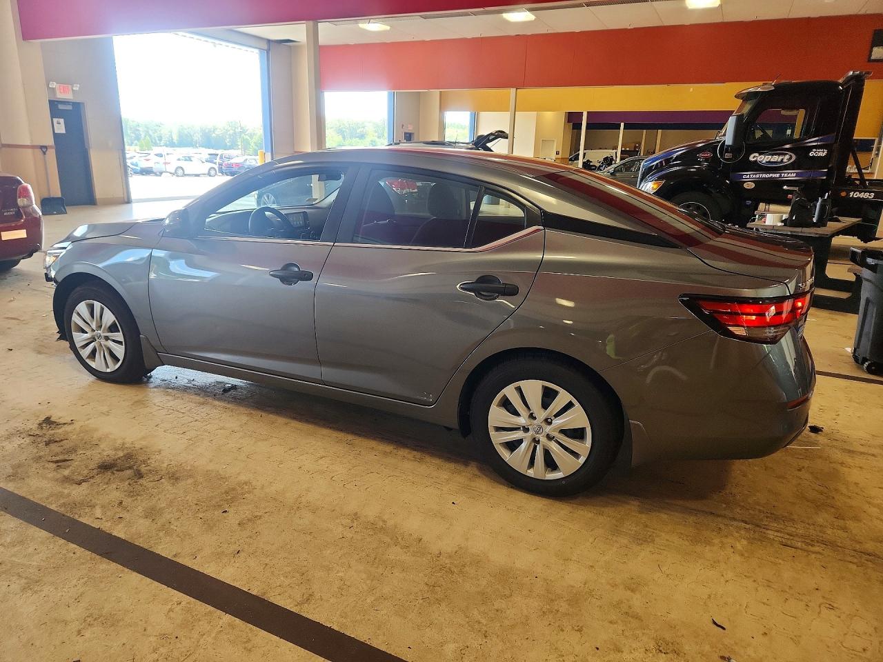 2024 Nissan Sentra S Gray vin: 3N1AB8BV4RY263720
