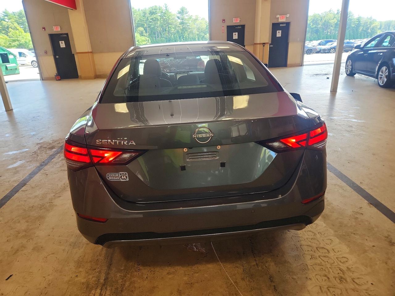 2024 Nissan Sentra S Gray vin: 3N1AB8BV4RY263720
