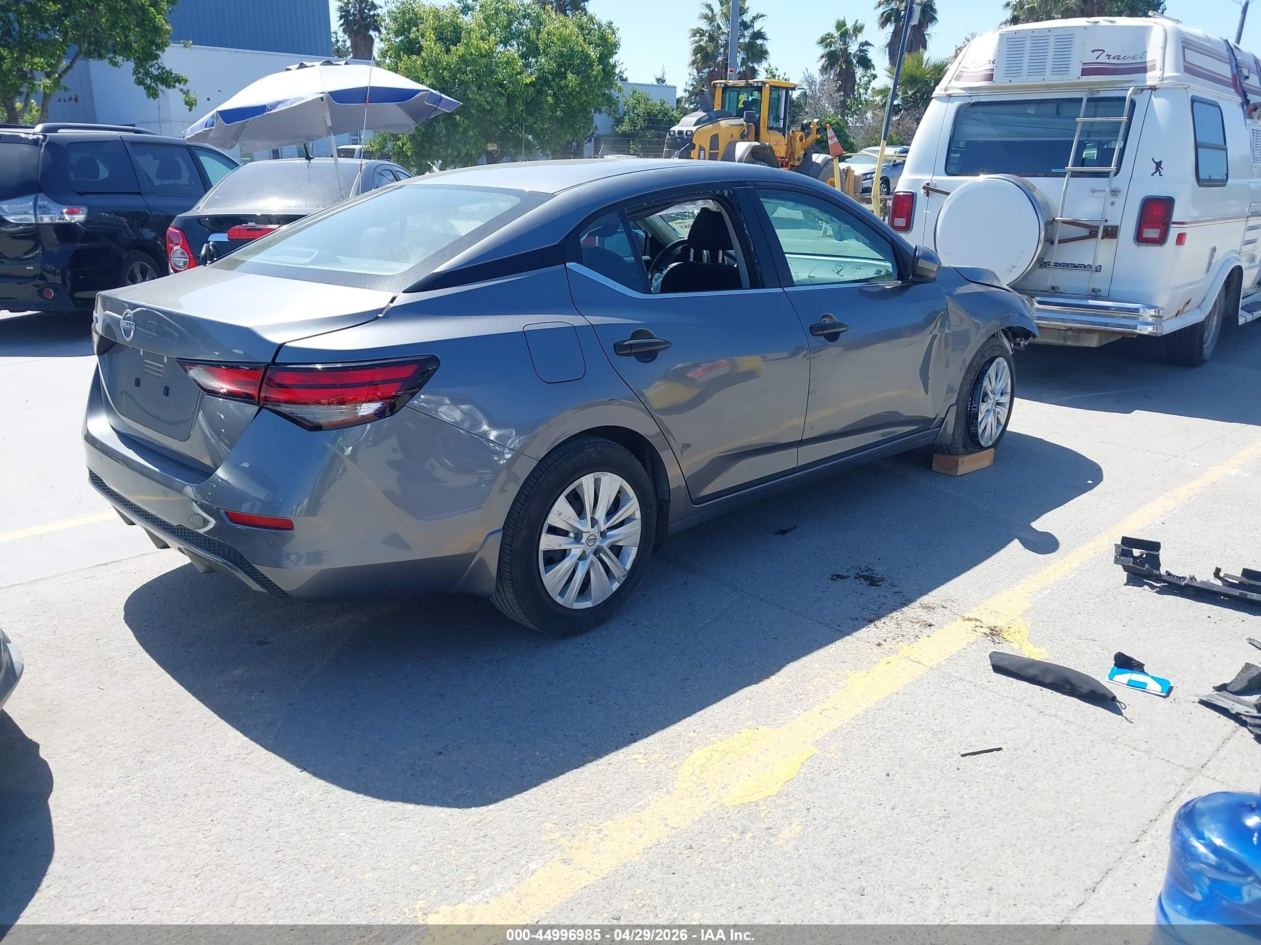 2024 Nissan Sentra S Xtronic Cvt Gray vin: 3N1AB8BV4RY344510