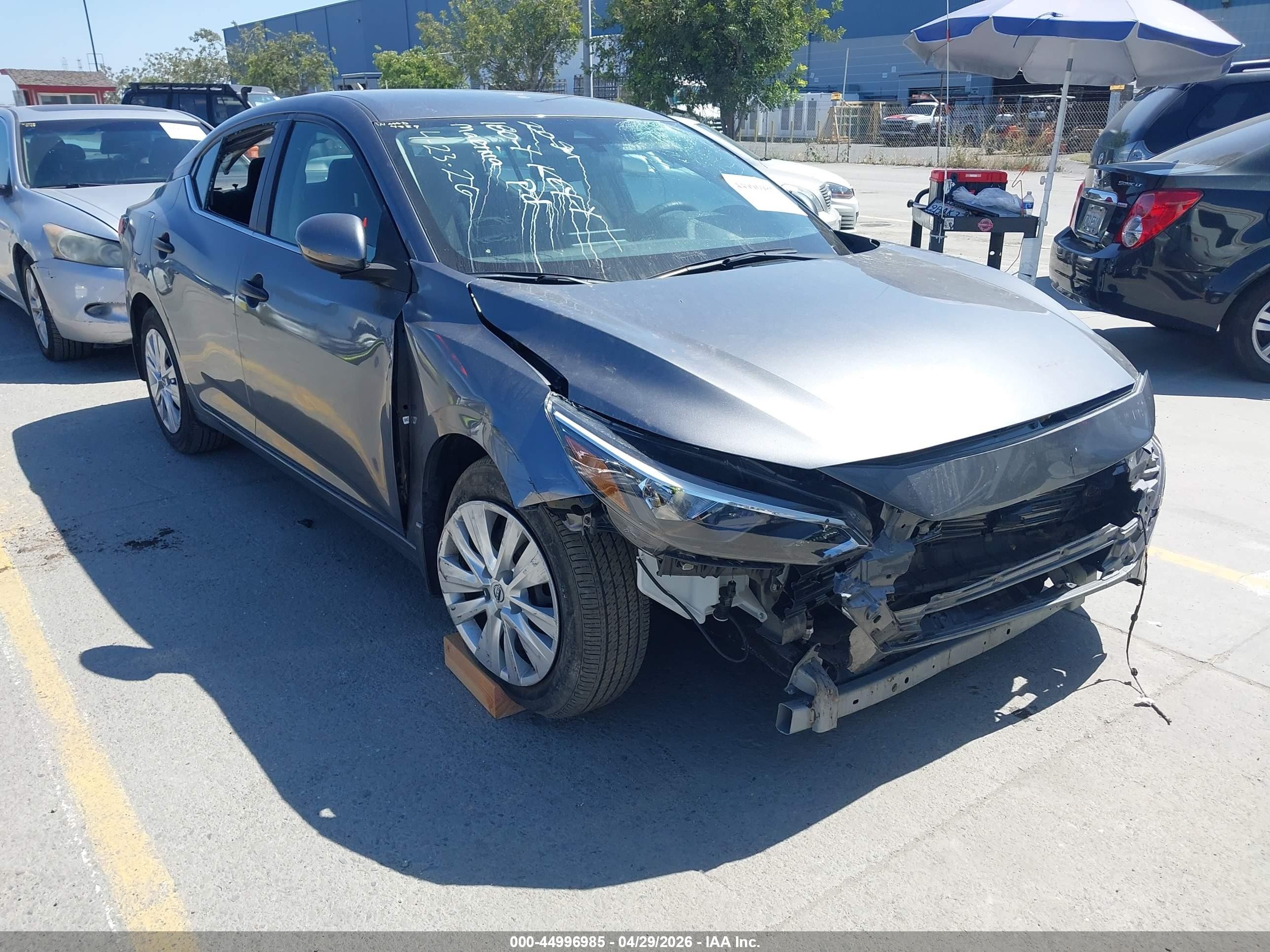 2024 Nissan Sentra S Xtronic Cvt Gray vin: 3N1AB8BV4RY344510