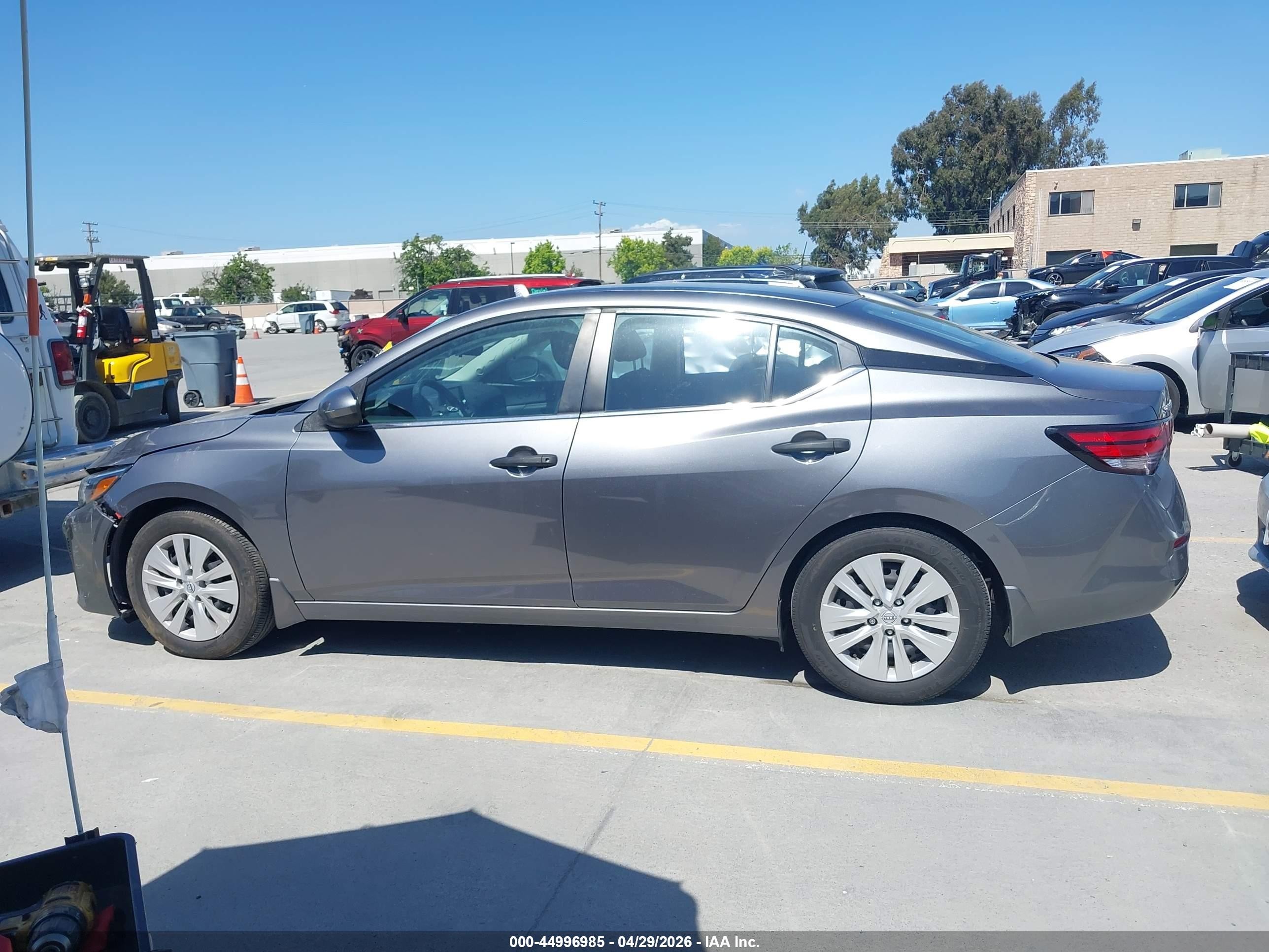 2024 Nissan Sentra S Xtronic Cvt Gray vin: 3N1AB8BV4RY344510