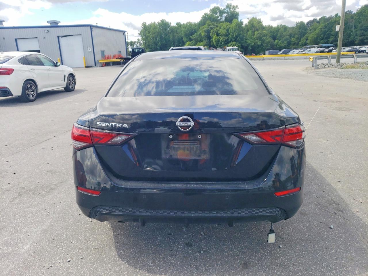 2024 Nissan Sentra S Black vin: 3N1AB8BV4RY376647