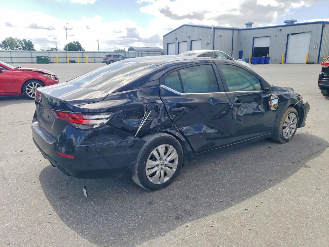 2024 Nissan Sentra S Black vin: 3N1AB8BV4RY376647