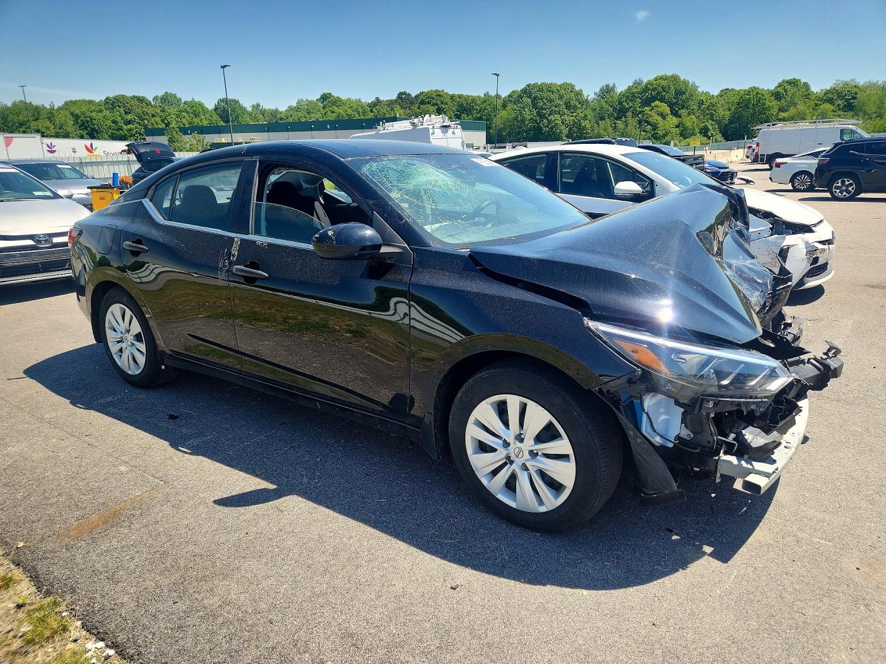 2025 Nissan Sentra S Black vin: 3N1AB8BV4SY251539