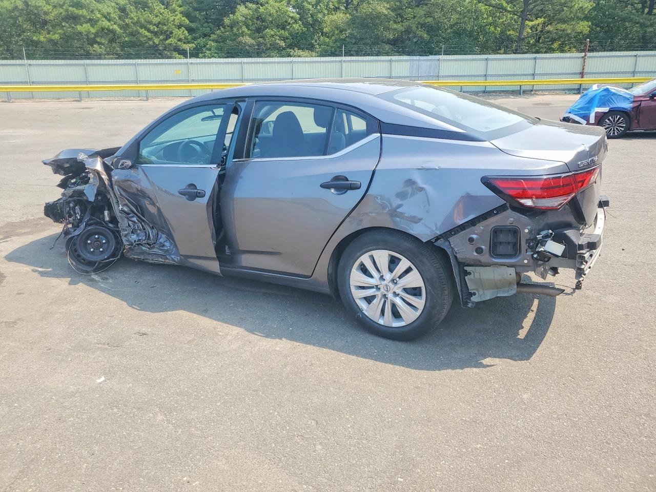 2024 Nissan Sentra S Gray vin: 3N1AB8BV5RY354513