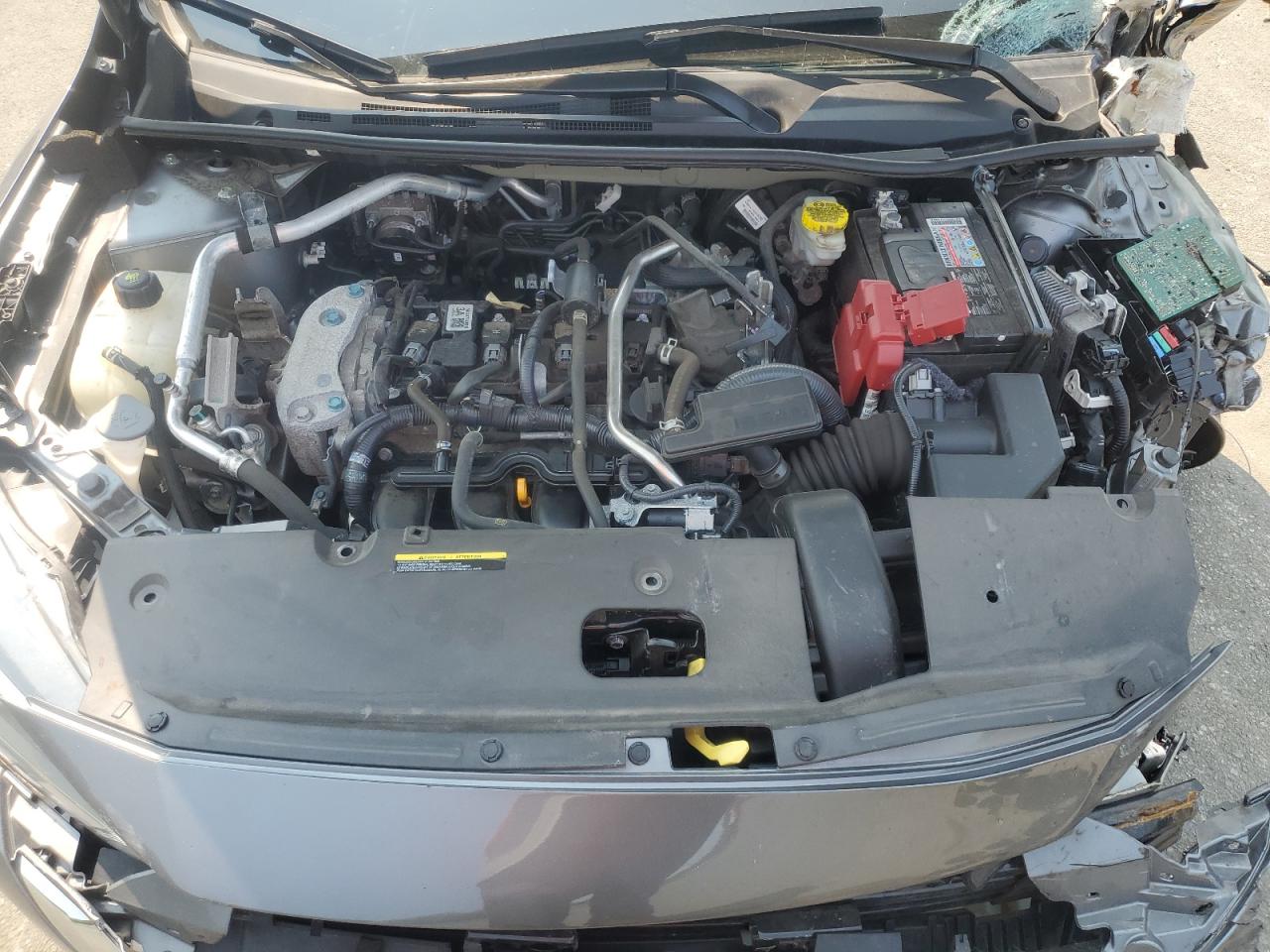 2024 Nissan Sentra S Gray vin: 3N1AB8BV5RY354513 Damage: Front Bumper Reinforcement, Broken, Replacement Required