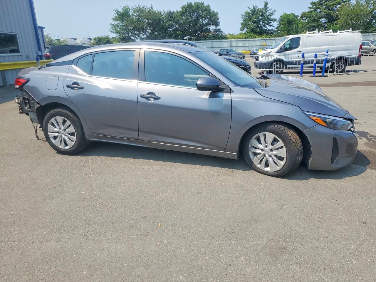 2024 Nissan Sentra S Gray vin: 3N1AB8BV5RY354513
