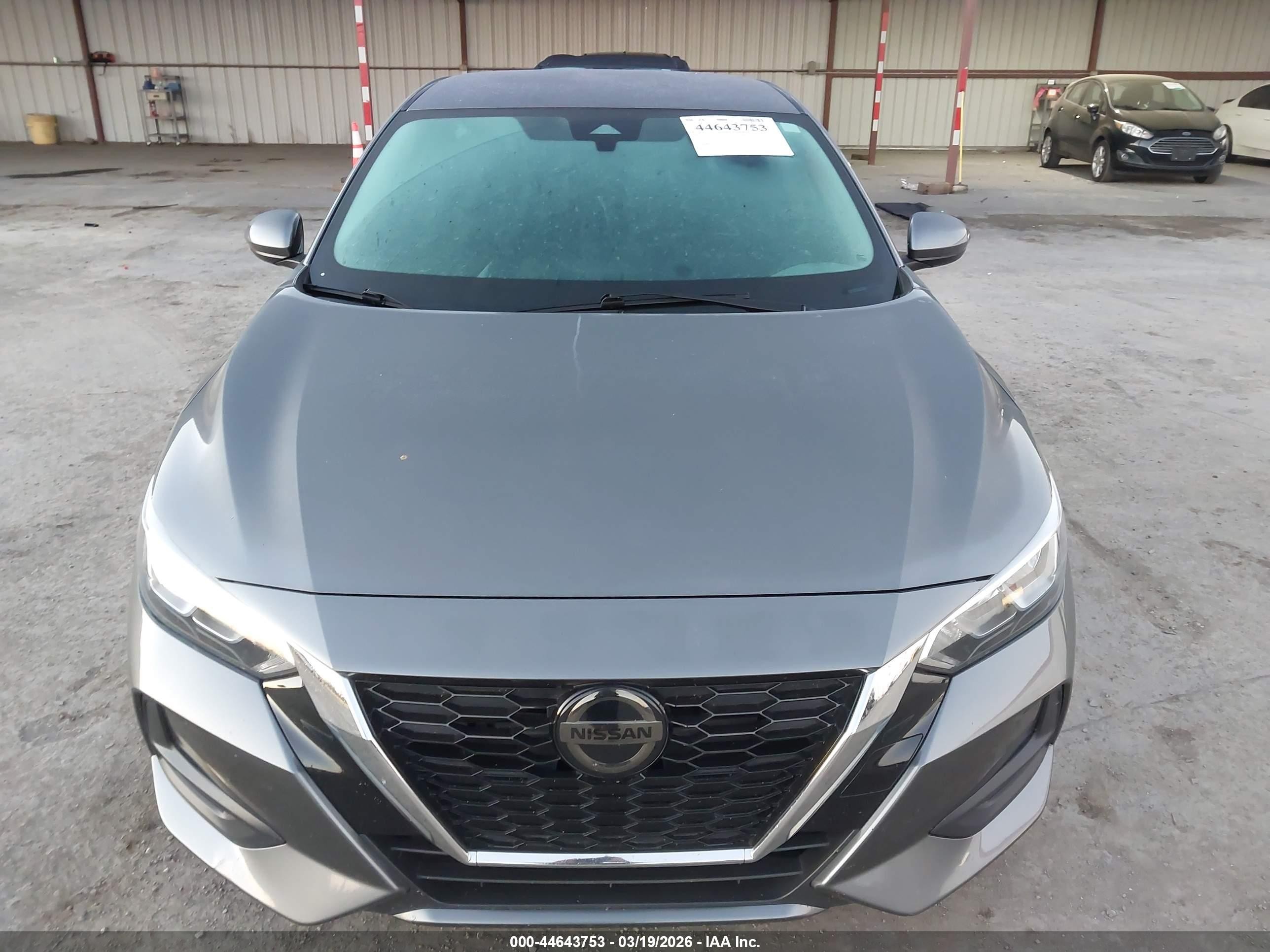 2020 Nissan Sentra S Xtronic Cvt Серый vin: 3N1AB8BV6LY228362