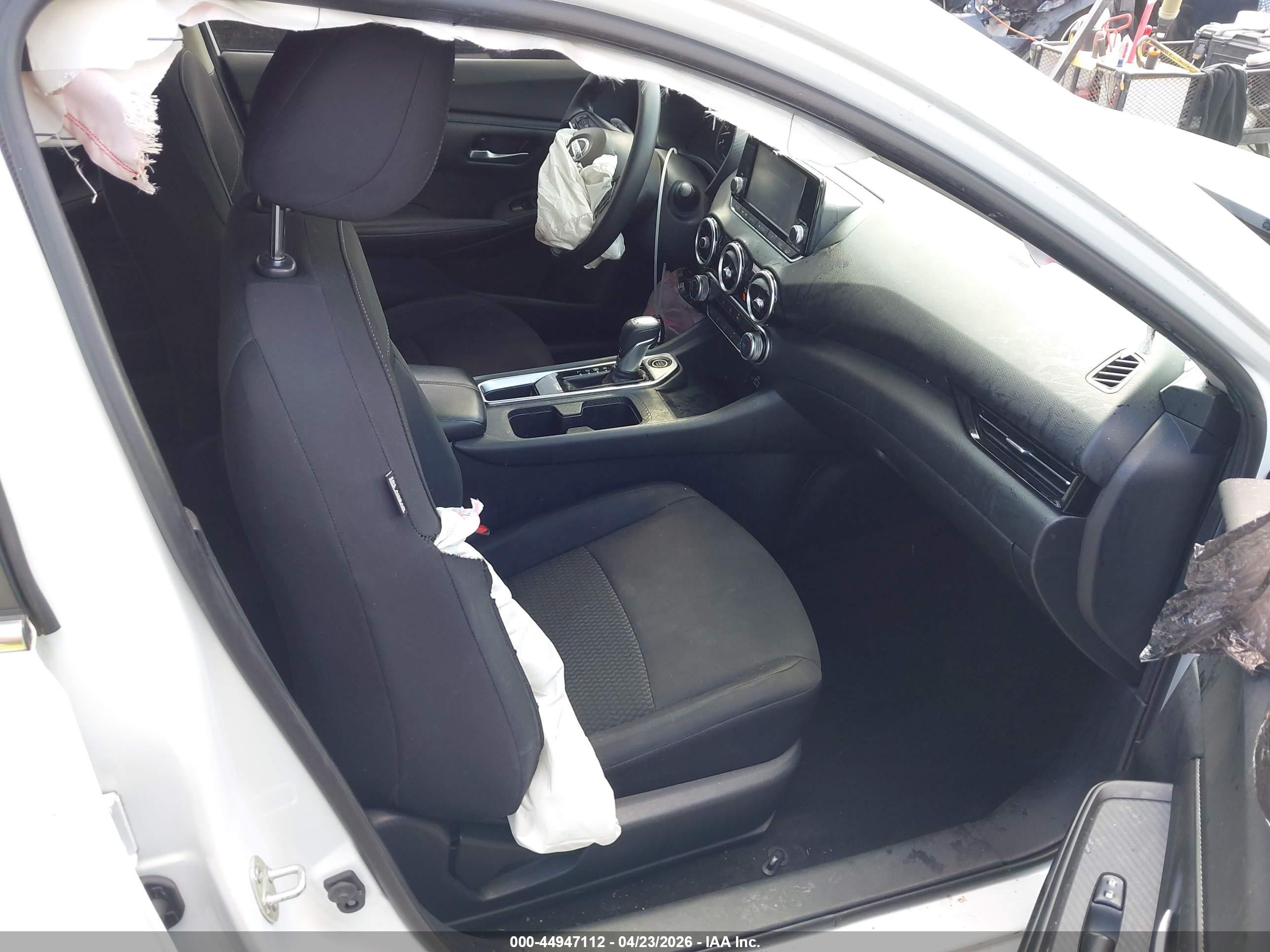 2020 Nissan Sentra S Xtronic Cvt White vin: 3N1AB8BV6LY261314