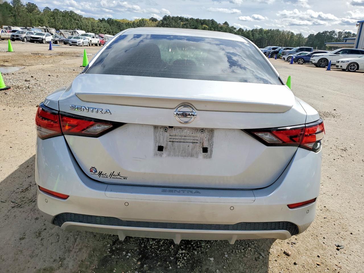 2021 Nissan Sentra S Silver vin: 3N1AB8BV6MY264778