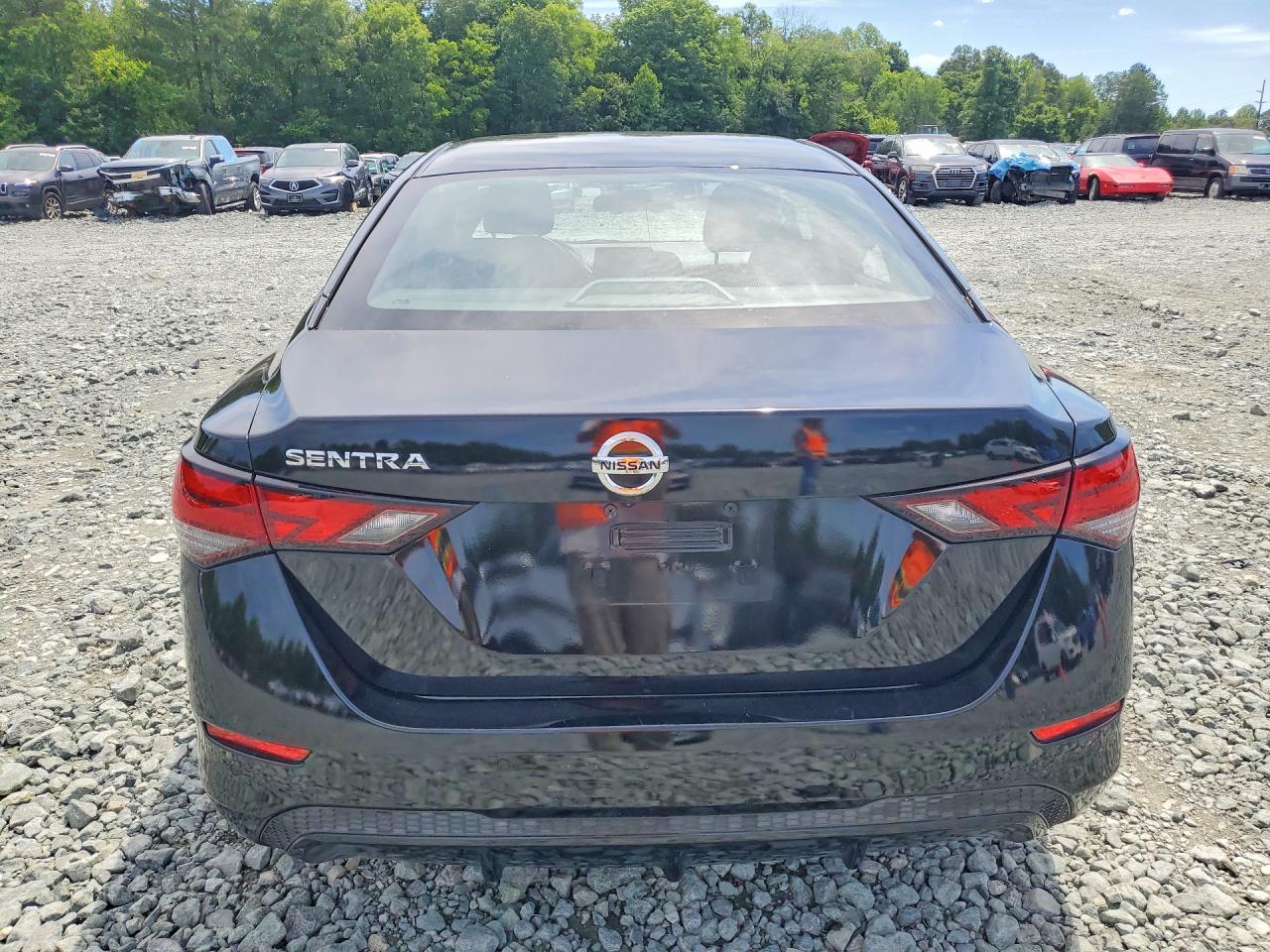 2020 Nissan Sentra S Black vin: 3N1AB8BV7LY217452