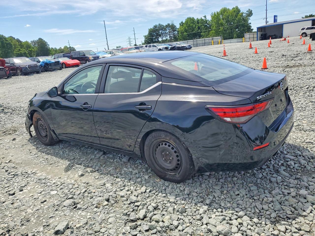 2020 Nissan Sentra S Black vin: 3N1AB8BV7LY217452